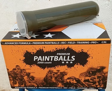 Paintballs Premium Field Cal. 68; 2000 Unds.+ Pod 140 Bolas - *Envío Gratis 1/2 Dias.